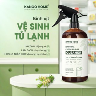 Xịt vệ sinh tủ lạnh đa năng Kanoo Home. Làm sạch nhanh, khử mùi hôi, hương thơm thảo mộc nhẹ nhàng