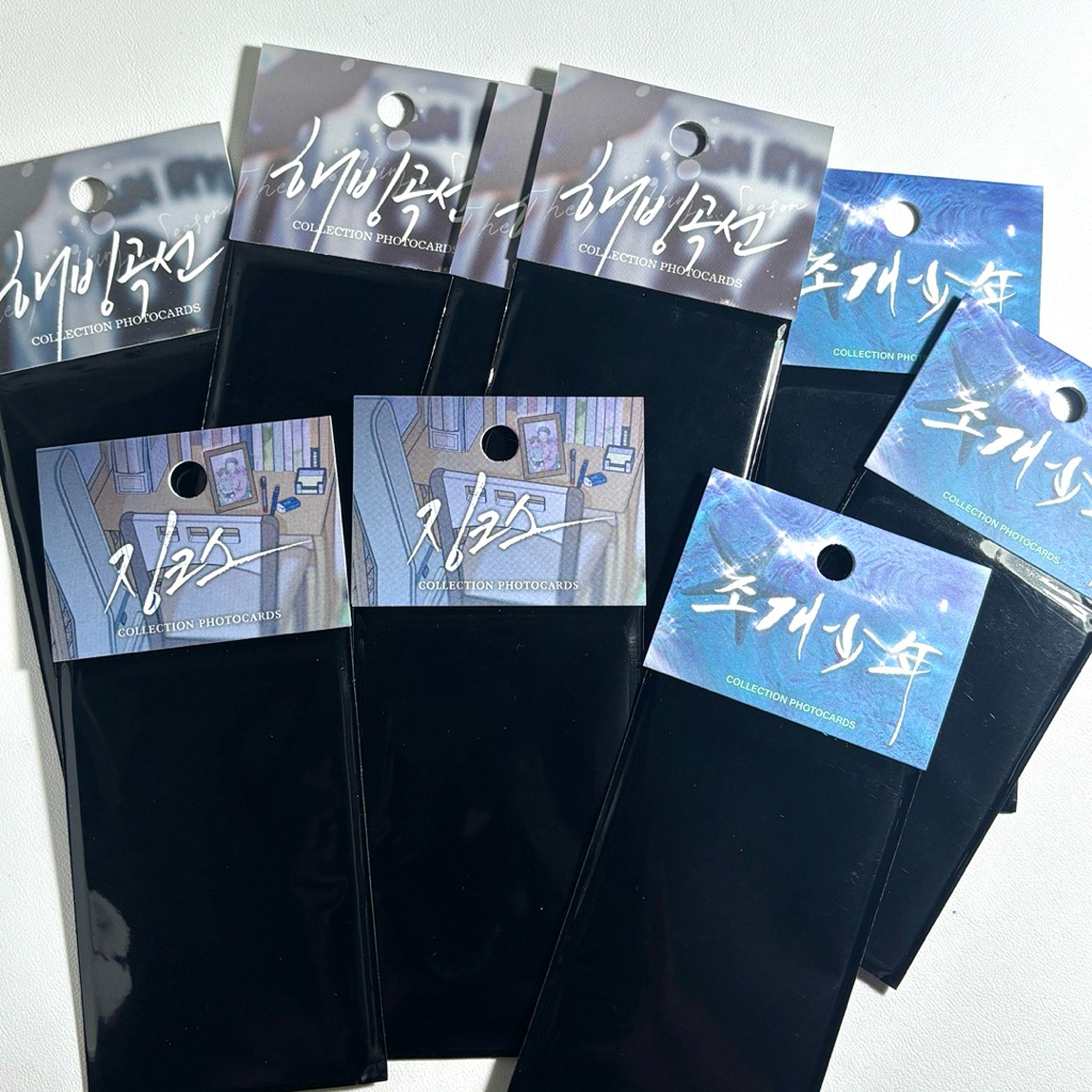 (SẴN - HÀNG OFF) Pack card random manhwa bl các bộ chính hãng (đọc thêm phần mô tả)