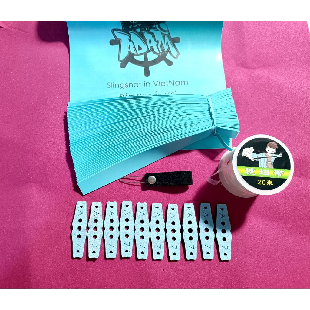 1M Dây Thun ADam Xanh idol Đảm Nguyễn