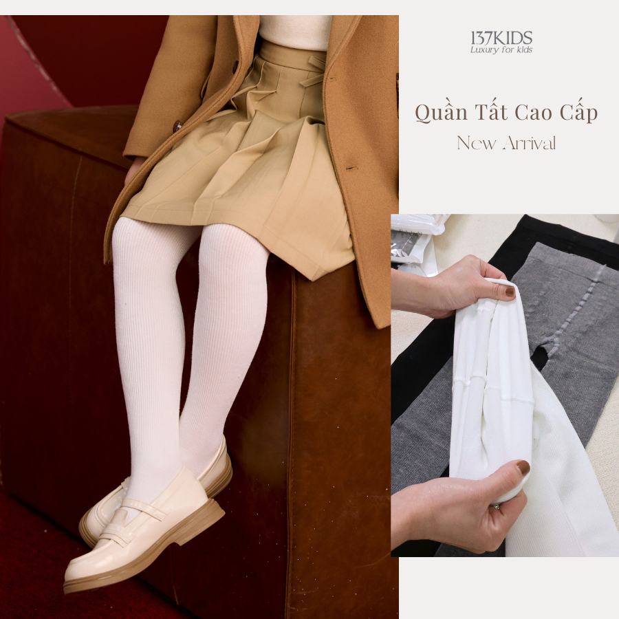 Quần Tất Len Cao Cấp Cho Bé Thiết Kế By 137KIDS