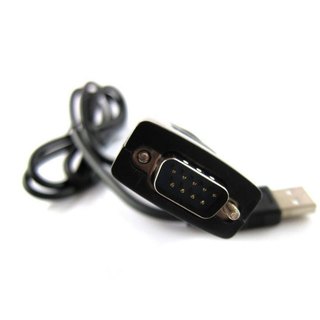 Cáp Chuyển Đổi USB To Com Rs232 Chất Lượng Cao ( Đen )