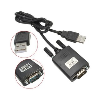 Cáp Chuyển Đổi USB To Com Rs232 Chất Lượng Cao ( Đen )