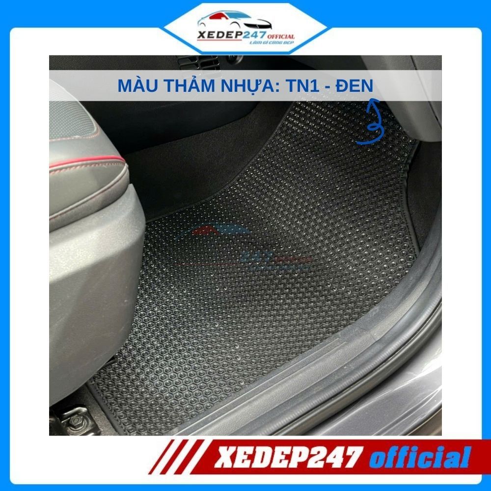 Thảm Lót Sàn Xe 5 Chỗ VinFast Nerio Green năm 2025 - Nhựa PVC Nguyên Sinh 100%