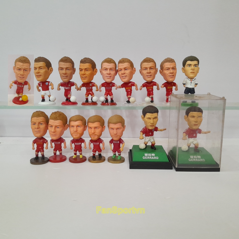 Mô hình tượng cầu thủ bóng đá Steven Gerrard Liverpool England kodoto soccerwe prostars fan favorite
