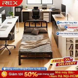  REX giường gấp gọn Khung Thép Cao Cấp  Chắc Chắn Giường Gấp Gọn Nhẹ  Bền Bỉ  Lớn Văn Phòng Nhà Ở Chịu Tải 600KG 