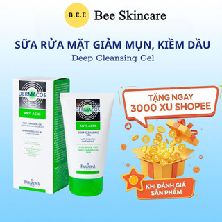  Sữa Rửa Mặt Dermacos Anti-Acne Deep Cleansing Gel Làm Sạch Sâu Dịu Nhẹ Dưỡng Da Sáng Khỏe Bee Skincare 