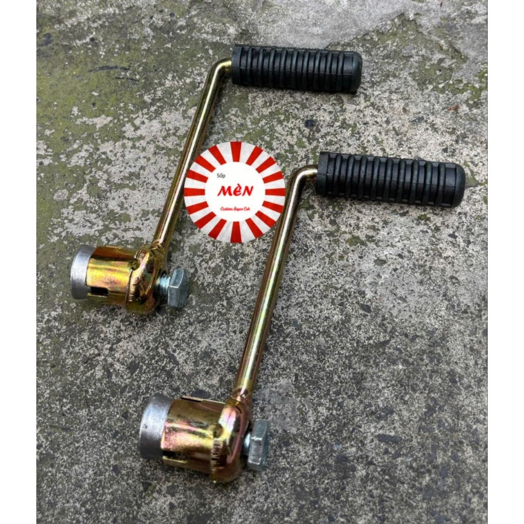 GÁC CHÂN SAU (kiểu HN) XE 67, CUB 78, CÁNH ÉN, 81, 82, CUBTOM