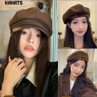 Mũ Beret Nồi Chất Nỉ Cho Mùa Thu Đông Phong Cách Vintage Cổ Điển Kiểu Dáng Basic Dễ Phối Đồ KAHATS