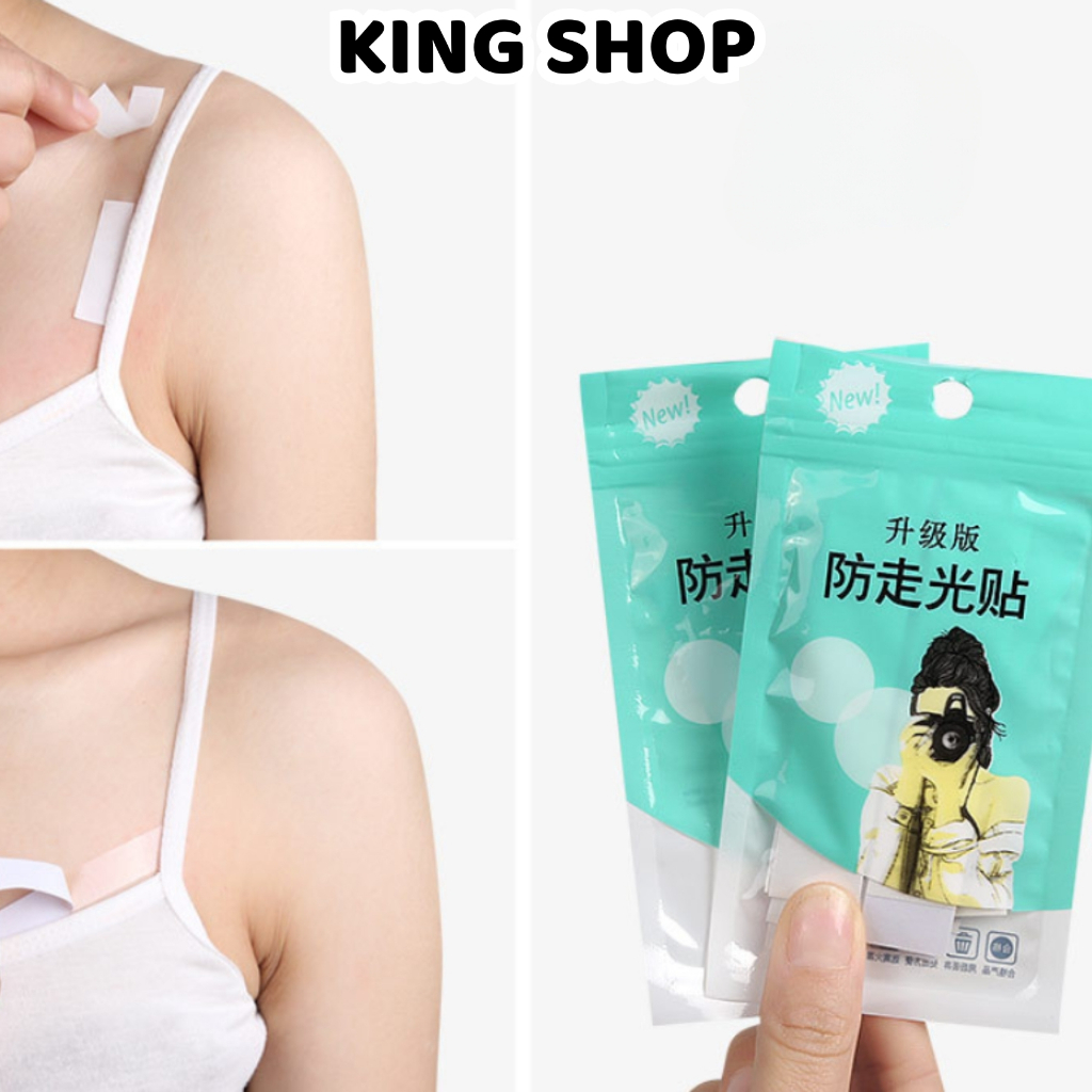 36 miếng băng dính thời trang cố định quần áo chống hở King Shop D-3001