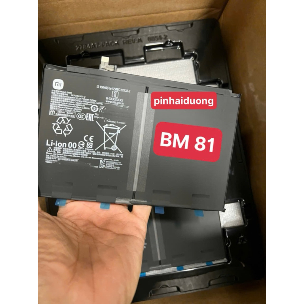 PIN xiaomi tab BM 81 zin hãng