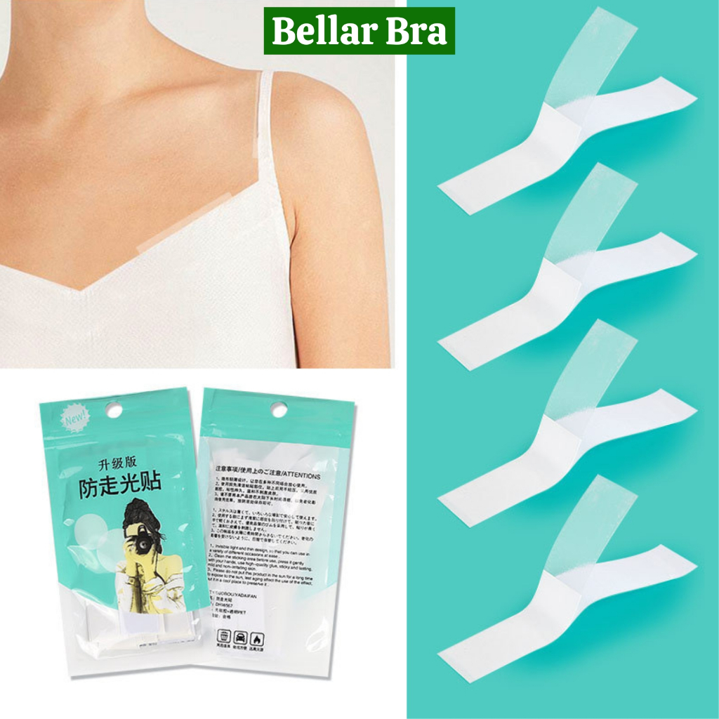 Miếng dán cố định quần áo - Băng dính cố định quần áo chống hở   BellarBra D3001