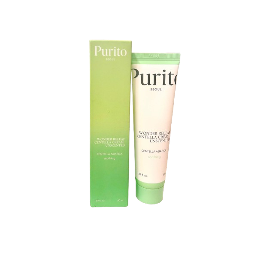 (Không mùi) Kem dưỡng Purito làm dịu, cấp ẩm Purito Wonder Releaf Centella Cream Unscented