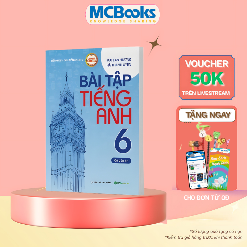 Sách - Bài Tập Tiếng Anh 6 Global Success - Mai Lan Hương