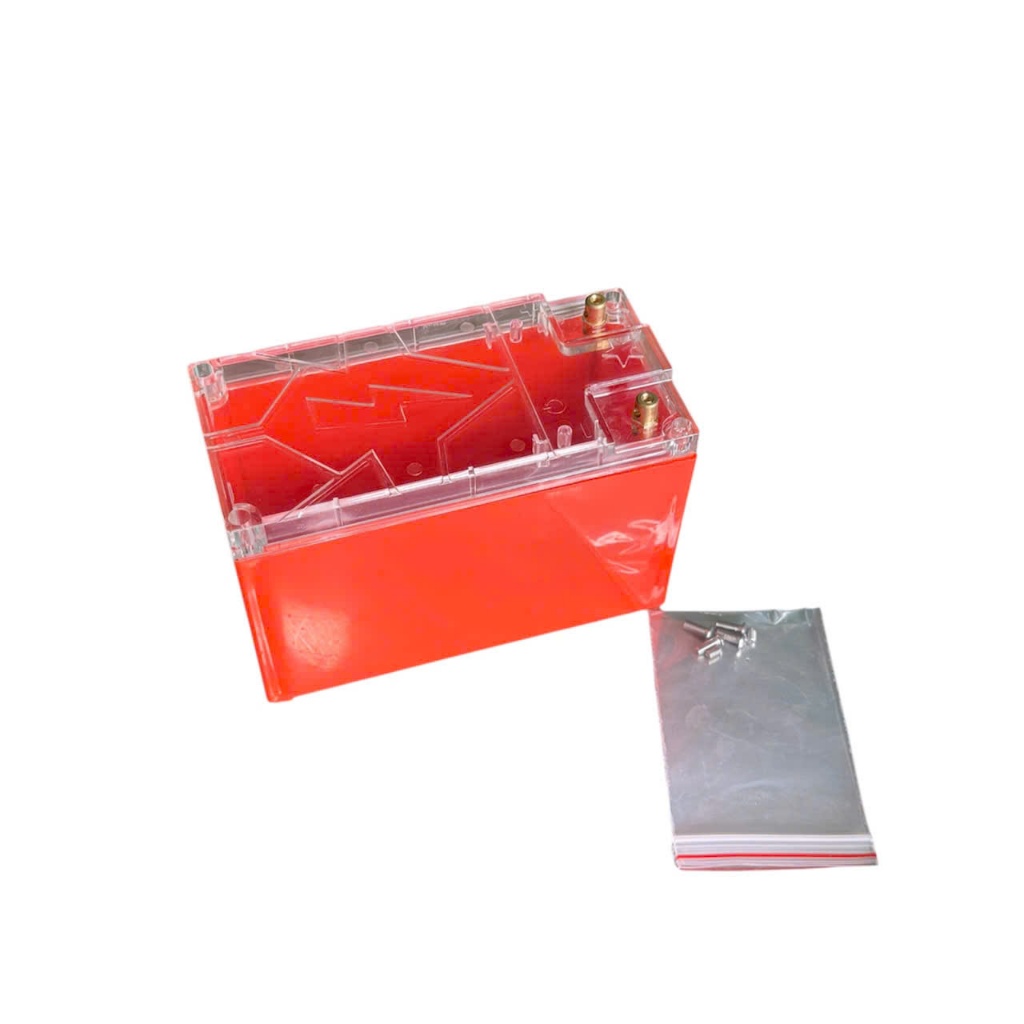 Hộp Đựng PIn 12V 15Ah Chống nước tuyệt đối, Mẫu mới Chống cháy cọc đồng