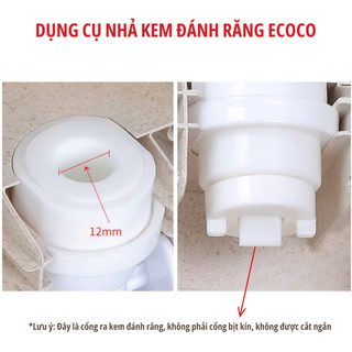 Bộ nhả kem đánh răng ECOCO lúa mạch cao cấp 1703