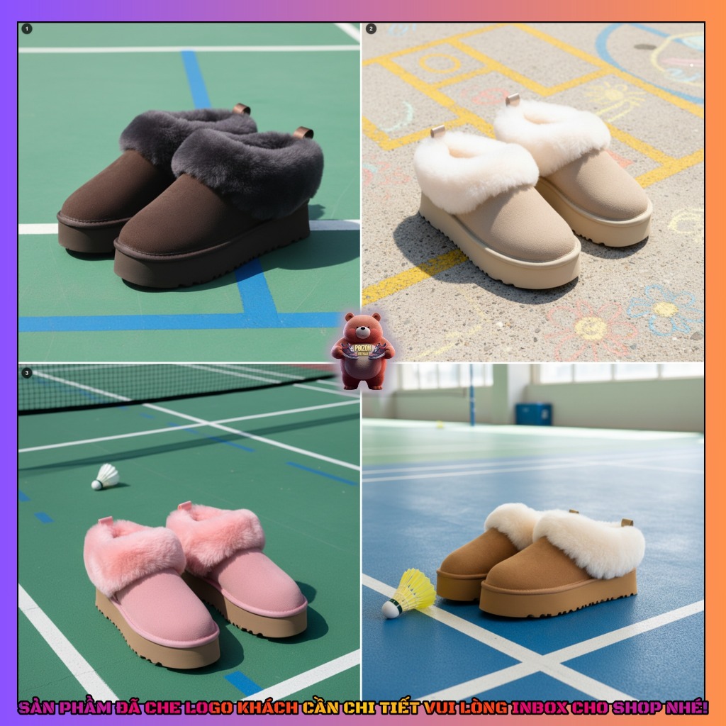 ✮UGG DAKOTA JFD103-QDG✮ sneaker có hình ảnh chi tiết đầy đủ các màu, chất đẹp