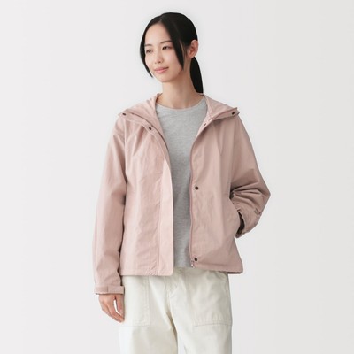 MUJI Áo Khoác Nữ Chống Thấm Nước Có Thể Gấp Gọn