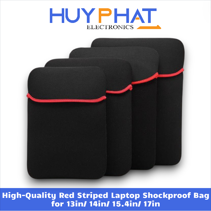 Túi Chống Sốc Sọc Đỏ Đựng Laptop Cho Laptop Từ 13 inch / 14inch / 15.4inch 39cm / 17inch