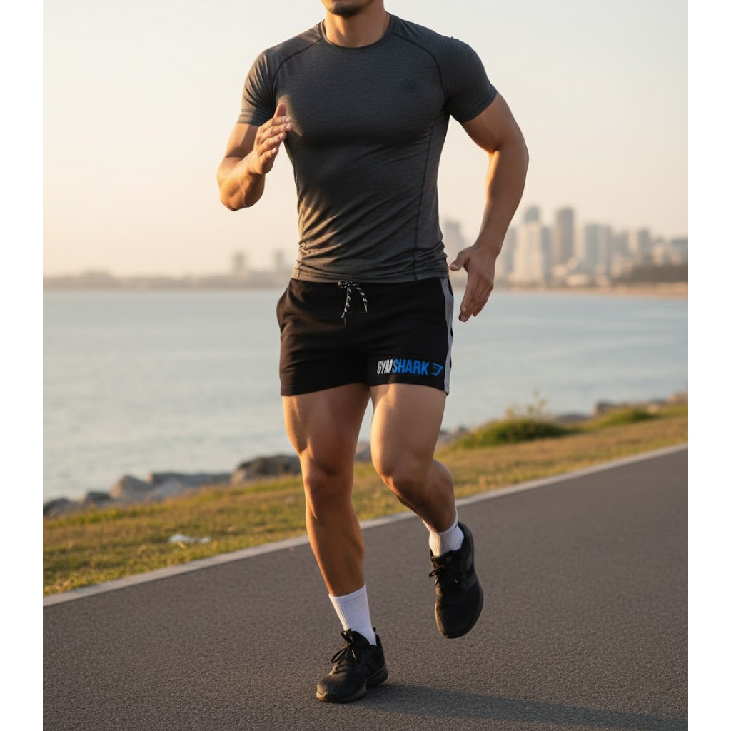 Thanh lý quần squat gymshark nam co giãn 4 chiều – mềm mịn, thoáng mát, tôn dáng cực đẹp