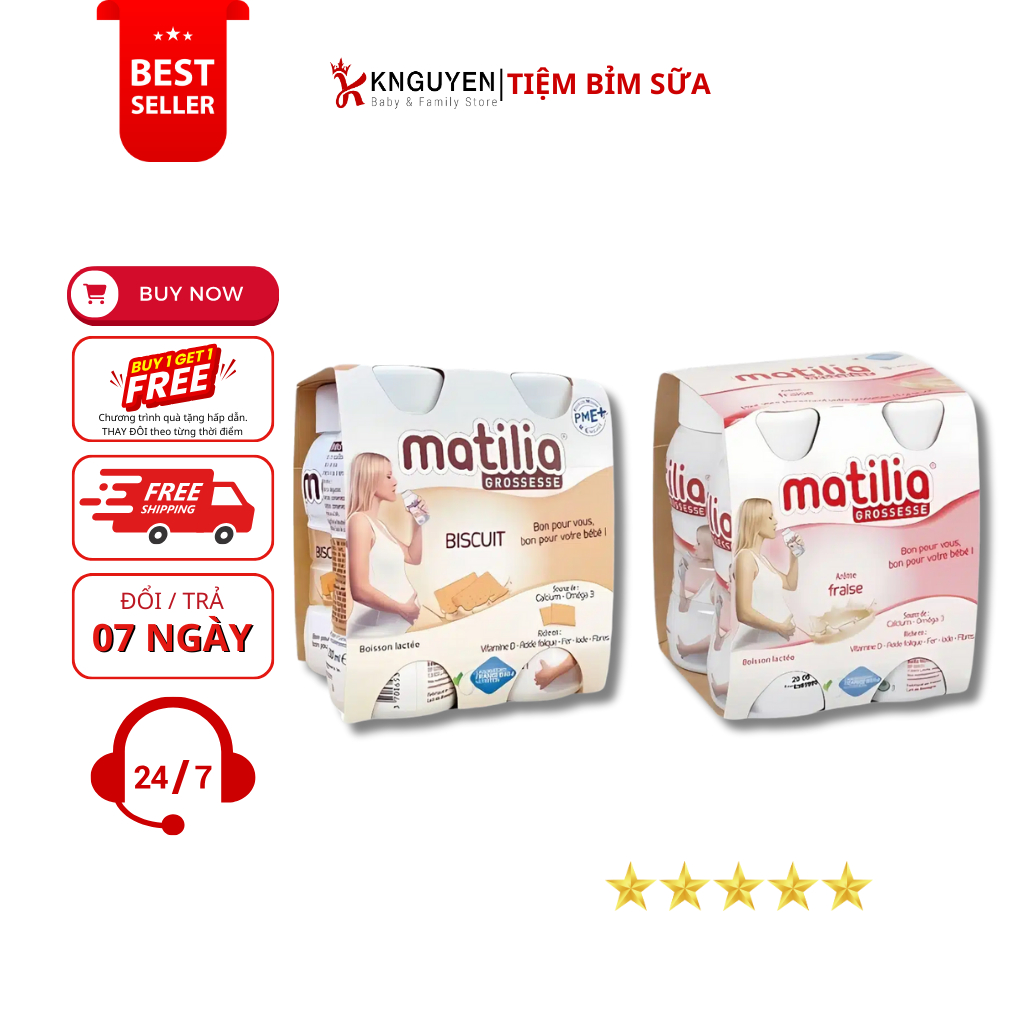 Sữa bầu Matilia Pháp - Hộp lẻ