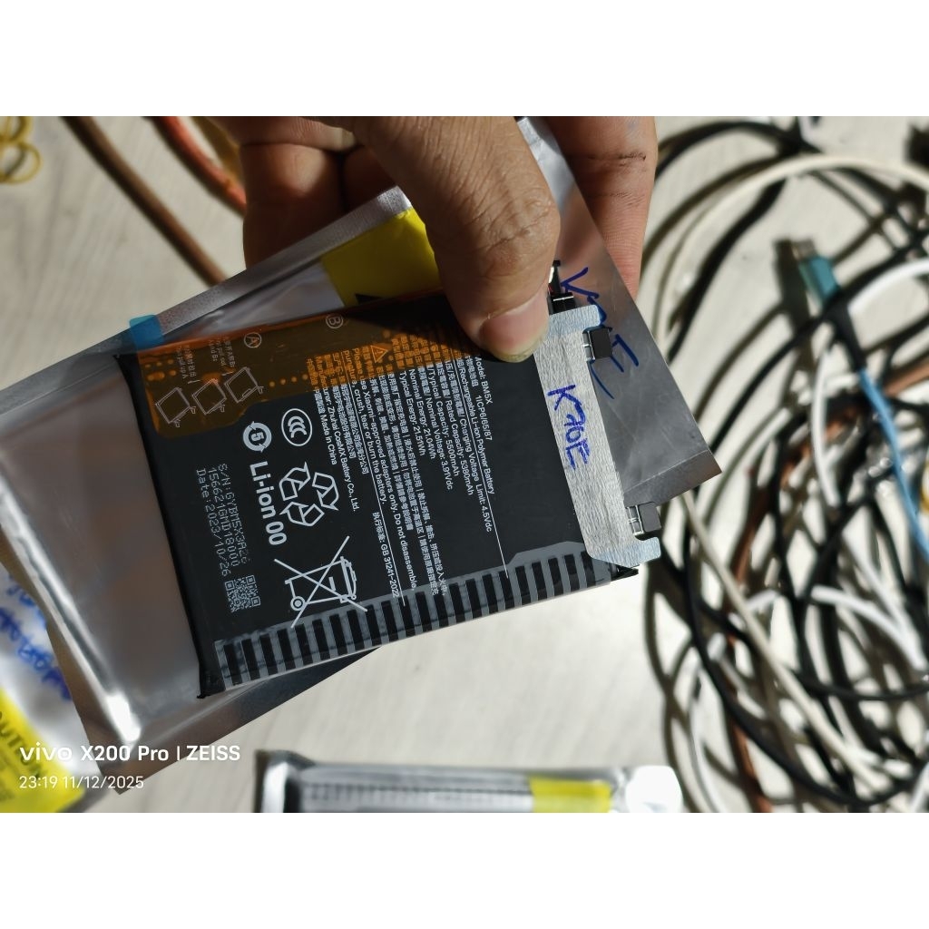 pin zin chính hãng 100% sự thật dành cho điện thoại Xiaomi k70E ( BM5X) MỚI