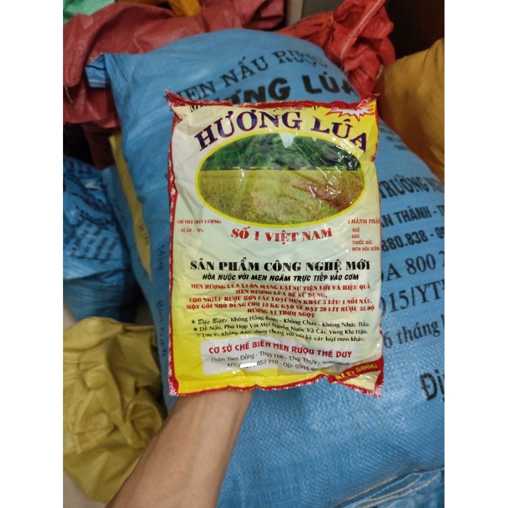 Men Nấu Rượu Hương Lúa gói 500g( có giá sỉ)