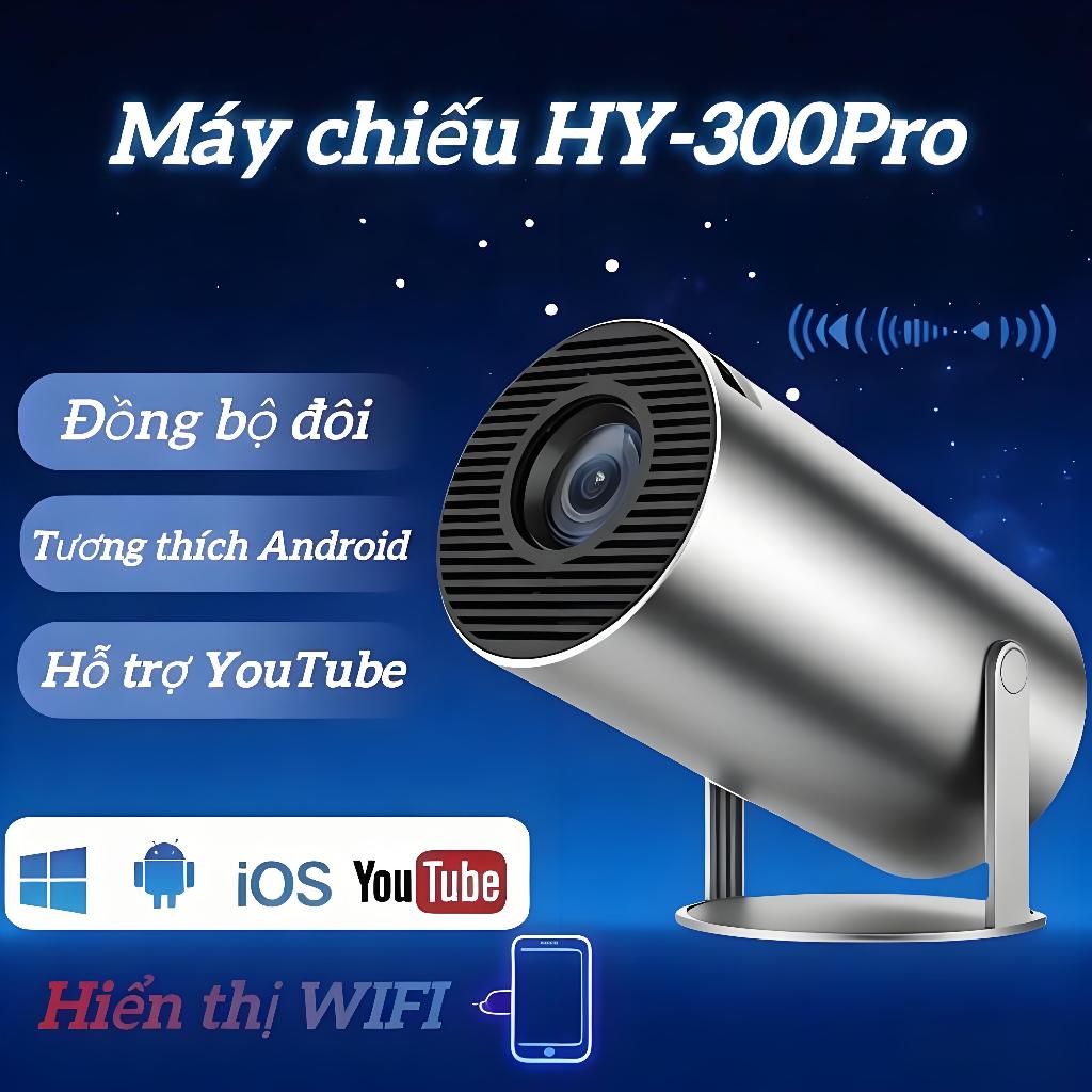 MỚI] Máy chiếu mini HY300 PRO / HY320 / HY300 / HY320 Mini Full HD android 11.0 độ sáng 300 ANSI