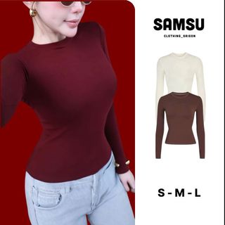  Áo thun giữ nhiệt dài tay siêu co giãn chất cotton mịn dày dặn Justdun A8 New Samsu.clothing_saigon 