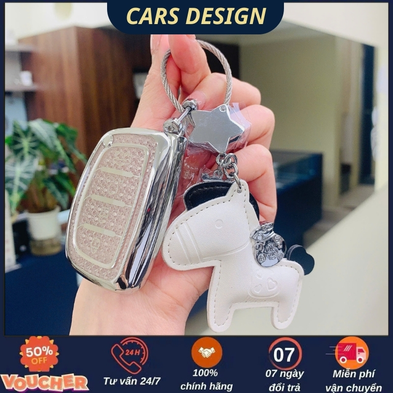 Bọc Chìa Khóa Hyundai CRETA, STARZAGER 4 Nút TPU Óng Ánh - Ốp Chìa Khóa Ô Tô Hyundai Creta