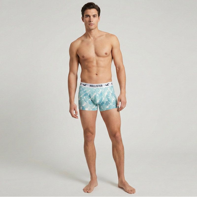 Quần lót nam hoạt tiết Hollister, A&F, chất COTTON thoáng mát, siêu thấm hút mồ hôi ( giao màu ngẫu 