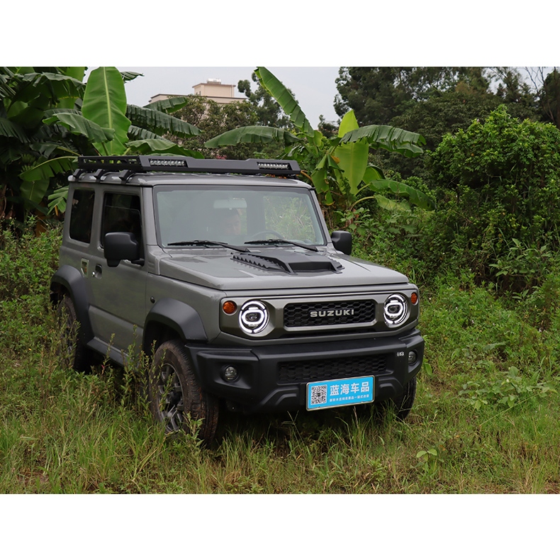 Phụ kiện đôi đèn pha led các chế độ Suzuki Jimny