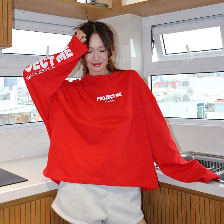 [COLLECTION TẾT] Áo Thun Tay Dài Chữ In Nổi Chất Vải Cotton 250GSM Boxy Unisex Nhiều Màu | SSSTORE.Aestehtic | BigBuy360 - bigbuy360.vn