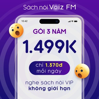 Gói Hội viên VIP - Ứng dụng sách nói Voiz FM - [E-Voucher] 3 năm