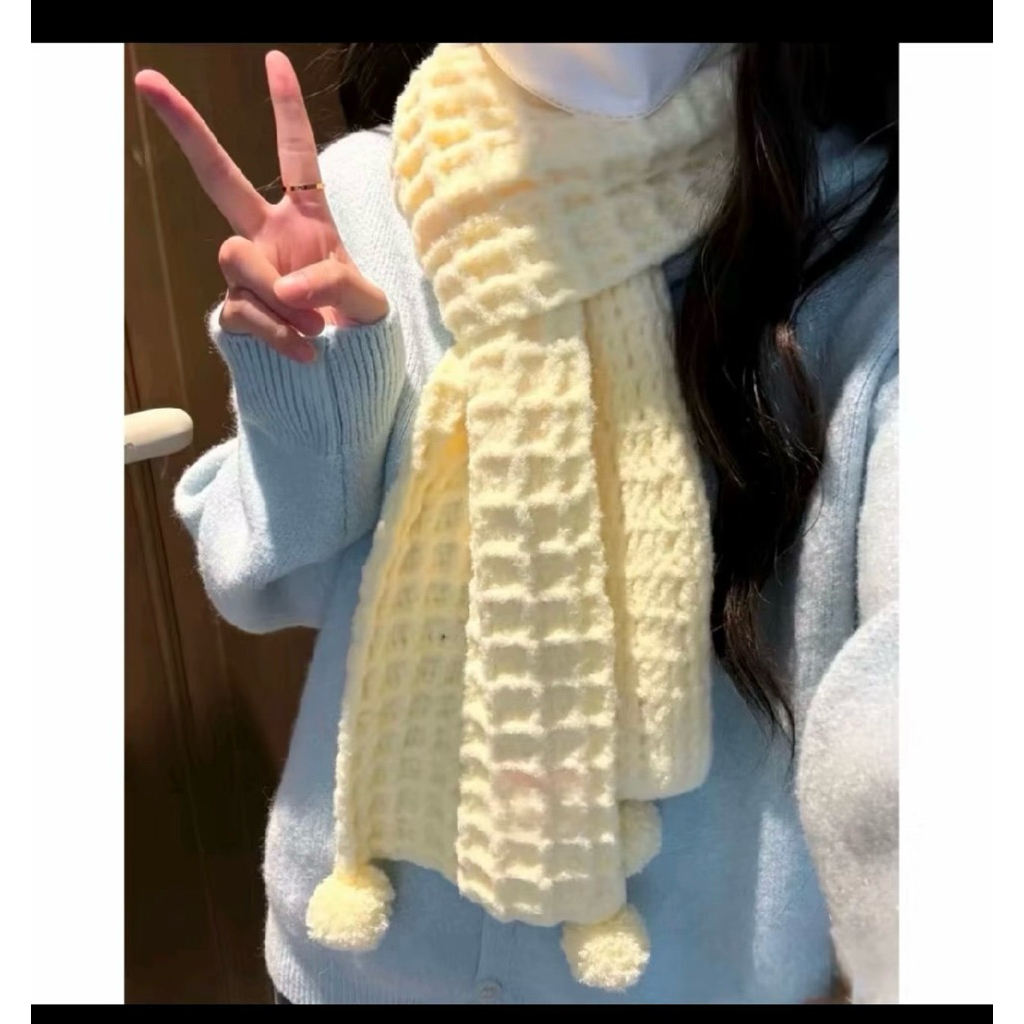 Khăn Waffle len Cloud Candy