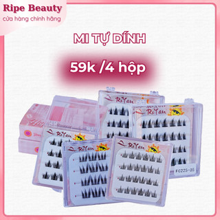  Mi Giả Tự Dính RiYan Không Cần Dùng Keo Hộp Nhỏ Tiện Lợi Tái Sử Dụng Nhiều Lần 