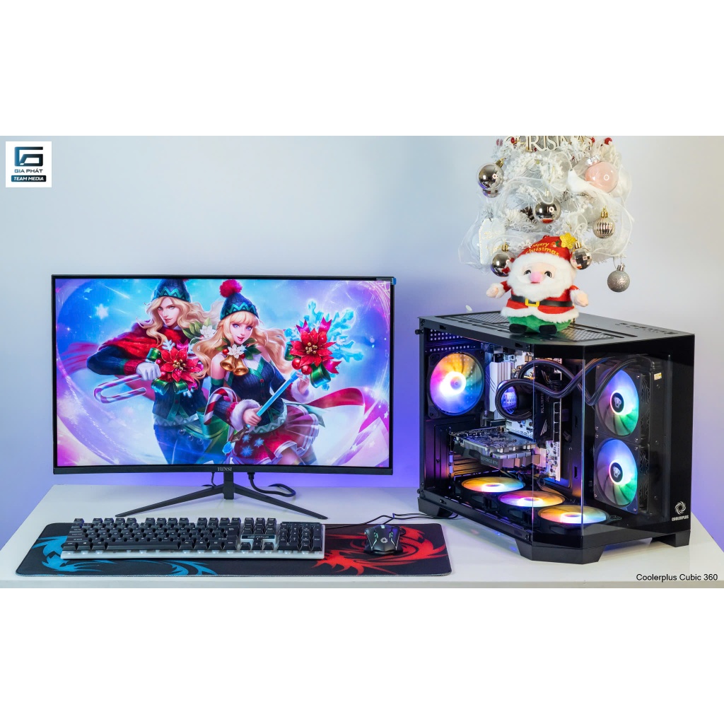 Full Bộ PC Gaming AMD Ryzen 5 5500 / RTX 3050 6G chiến PUBG, GATA5, F04, Liên Minh, Đồ Hoạ nặng