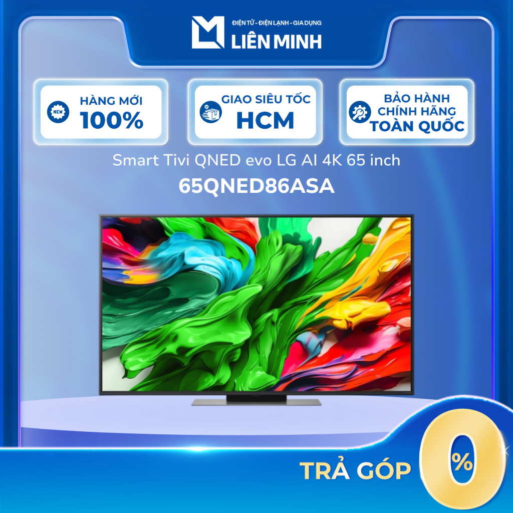 65QNED86ASA | 55QNED86ASA- Smart Tivi QNED evo LG AI 4K QNED86ASA - Bảo Hành Chính Hãng [Giao Toàn Q