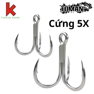  Lưỡi 3 tiêu săn hàng siêu cứng 5X TOMAN MONSTER V2 hộp 7 cái CAO CẤP không rỉ sét 