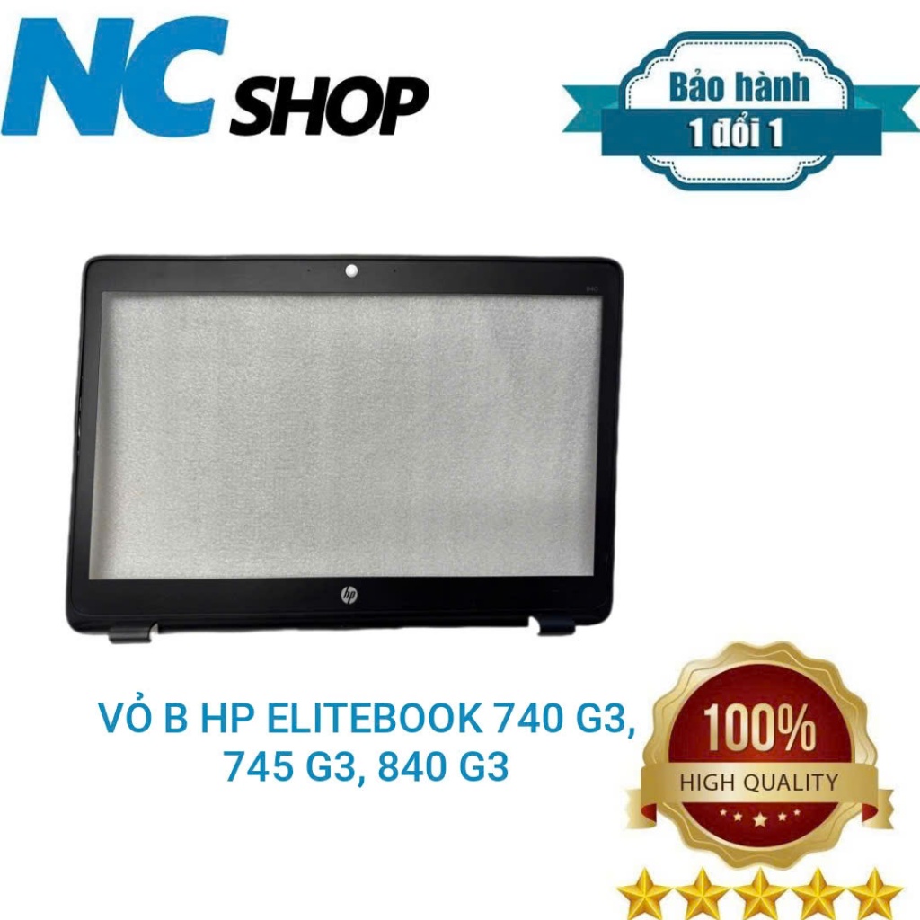 VỎ LAPTOP HP ELITEBOOK 740 G1 G2, 745 G1 G2, 840 G2 - VỎ B VIỀN MÀN HÌNH HP 840 G1 G2