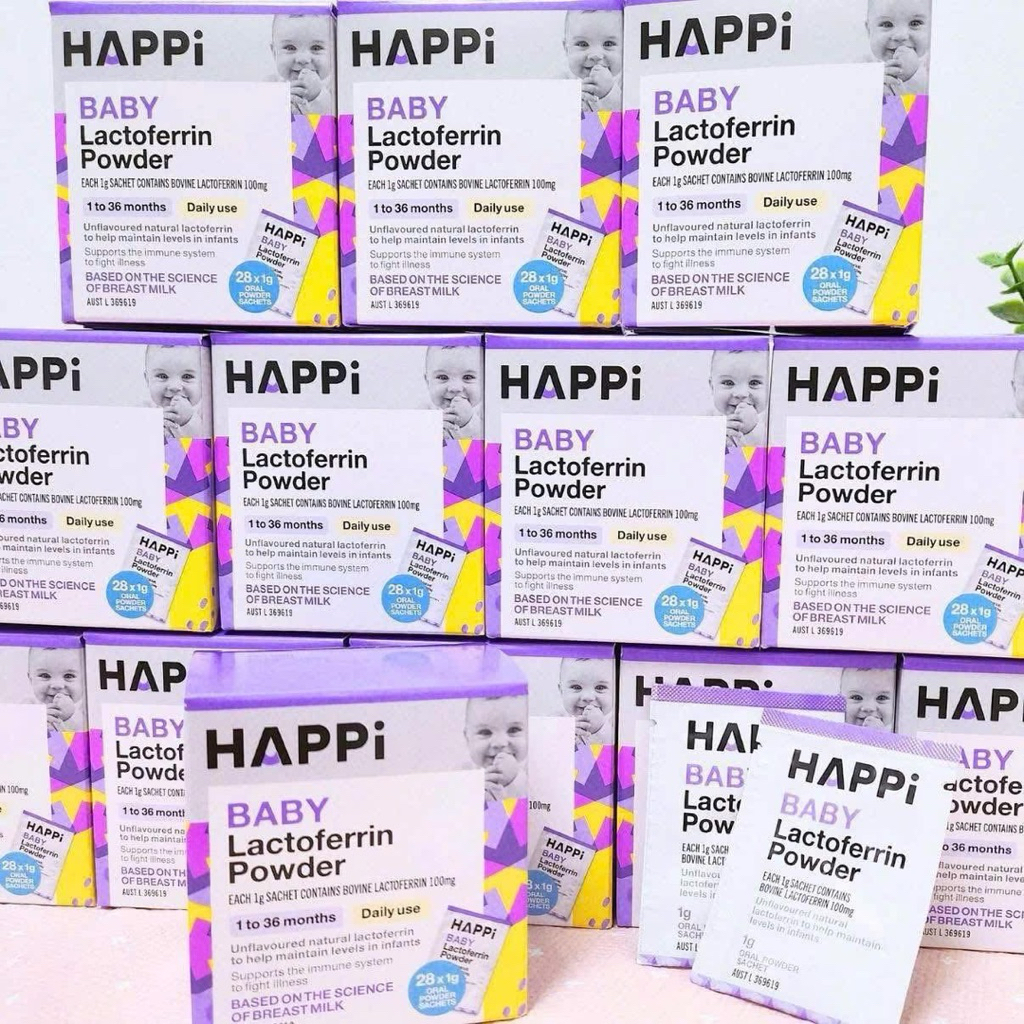 Bột Happi Baby Lactoferrin Powder Của Úc
