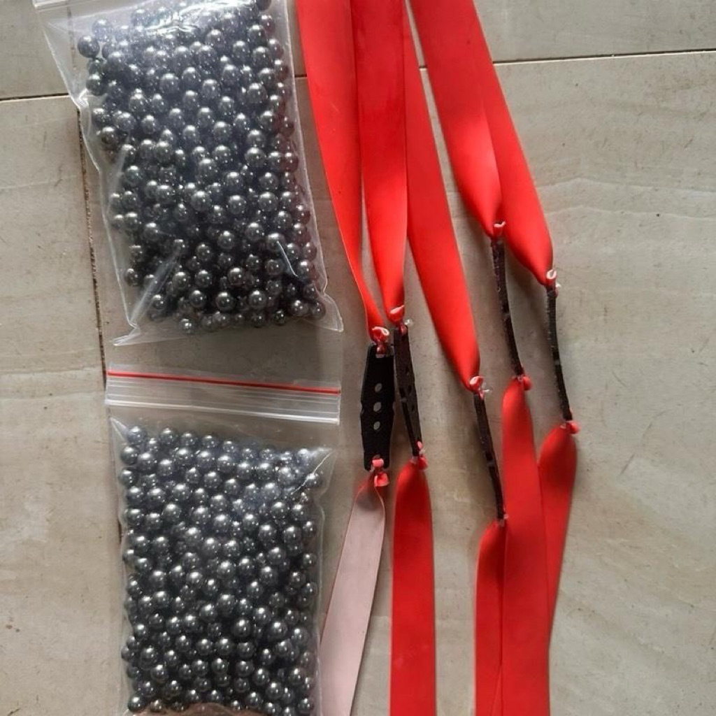 ( bi sắt 1kg- dây 1.0mm) Bi sắt 7mm 1kg giá rẻ bi sắt ổ trục kèm dây 1.0mm màu ngẫu nhiên