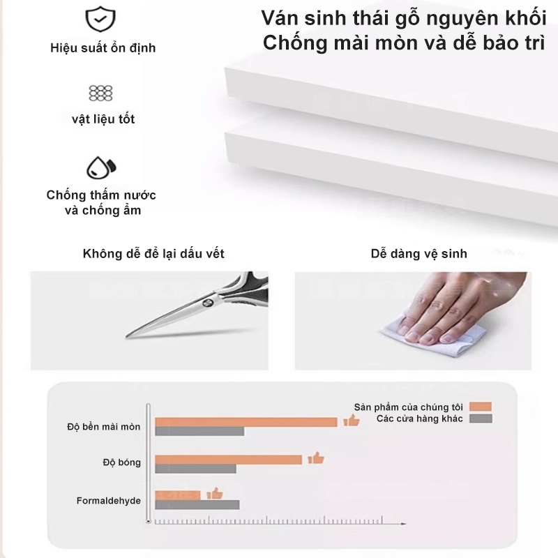 MY Bàn làm việc Bao gồm tủ tiết kiệm không gian chống ẩm và chống nấm mốc bảo vệ môi trường và an toàn | BigBuy360 - bigbuy360.vn