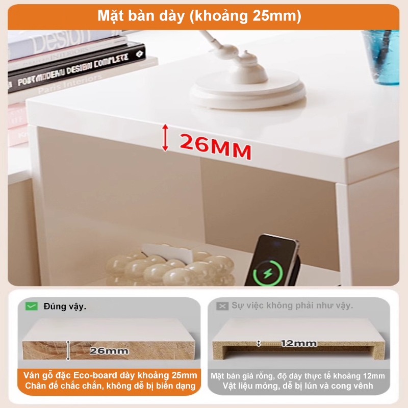MY Bàn làm việc Bao gồm tủ tiết kiệm không gian chống ẩm và chống nấm mốc bảo vệ môi trường và an toàn | BigBuy360 - bigbuy360.vn