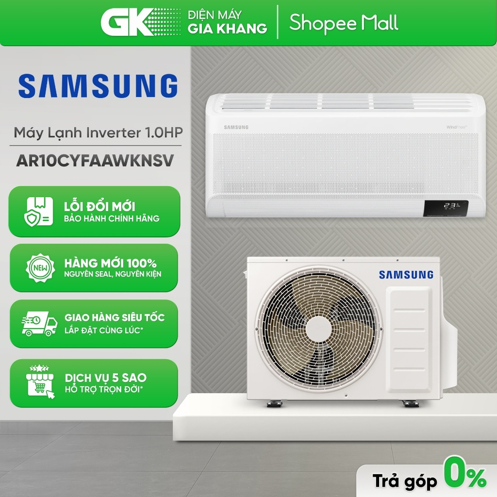 AR10CYFAAWKNSV | AR13CYFAAWKNSV | AR18CYFCAWKNSV 2HP Máy Lạnh / Điều Hòa Samsung Inverter [Toàn Quốc