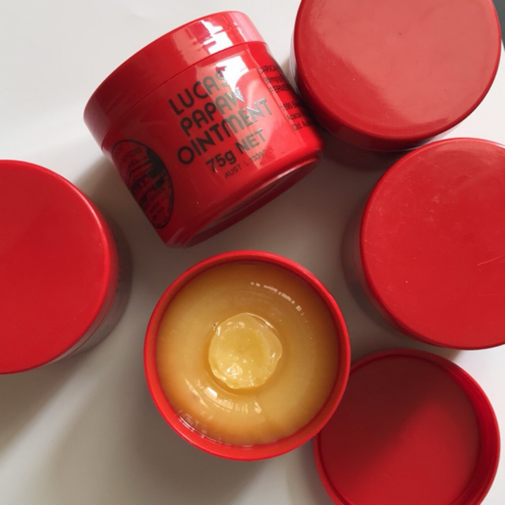 [AUSTRALIA] Kem bôi làm dịu da, vết cắn côn trùng Lucas Paw Paw Ointment chiết xuất đu đủ 75g🍒