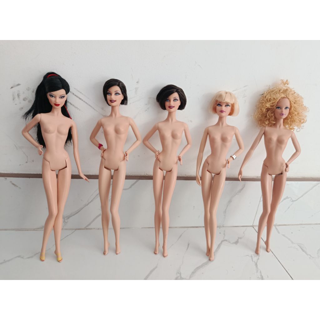 Búp bê barbie muse nude used 32