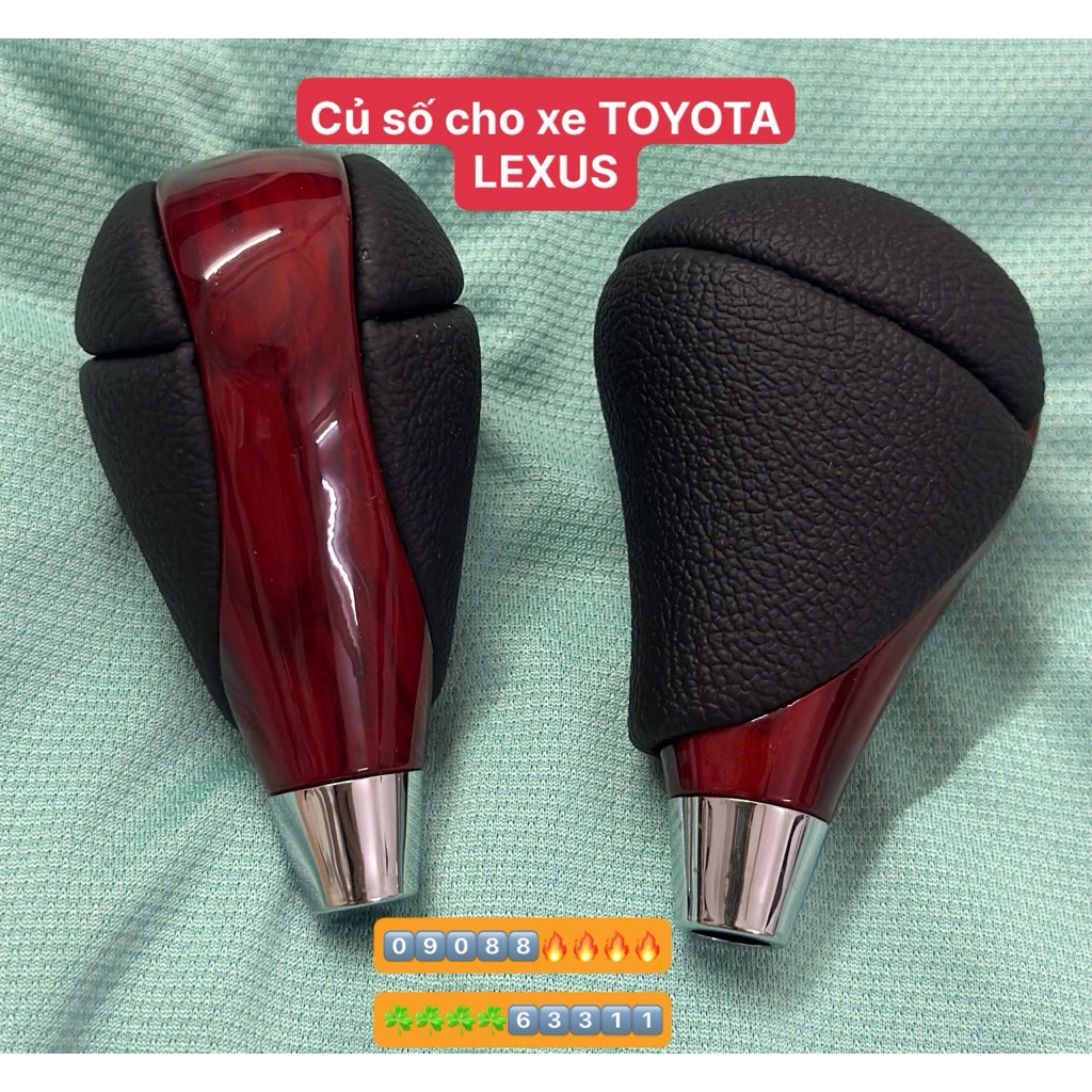 🔥LEXUS - Tay nắm Cần Số lexus es is RX GS Bằng Da Cho toyota lexus gs300 ls460 is250 rx350 rx450h