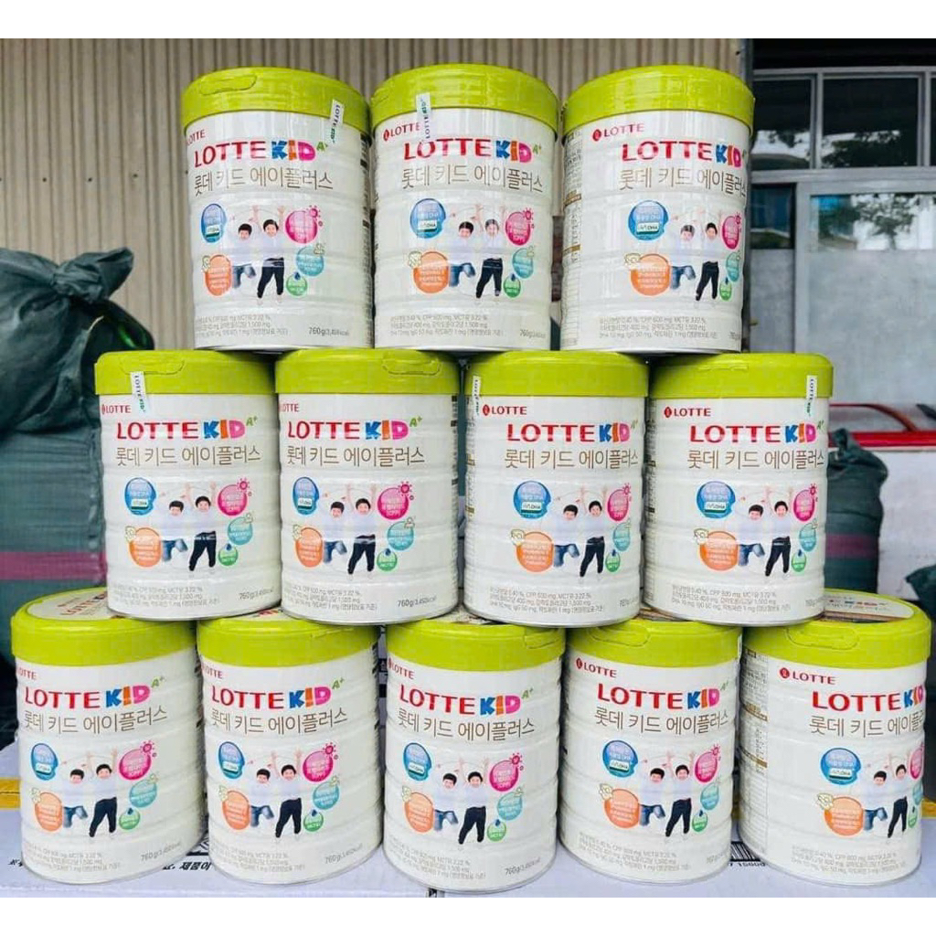 SỮA LOTTE KID CHO BÉ TỪ 1 TUỔI LON 760 G