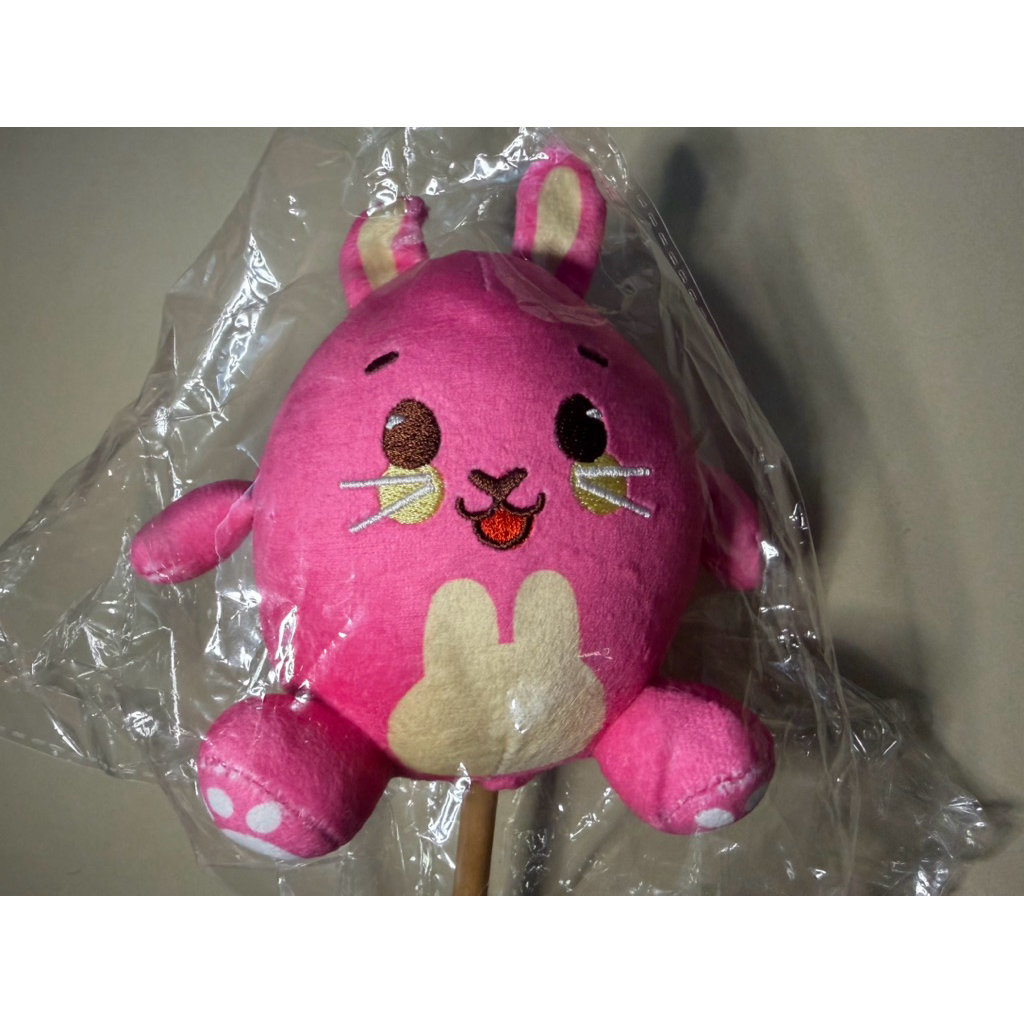 Gậy Đấm Lưng Gấu Hồng Bear Plush Play Together VNG Quà Tặng VNGGames Siêu Chất