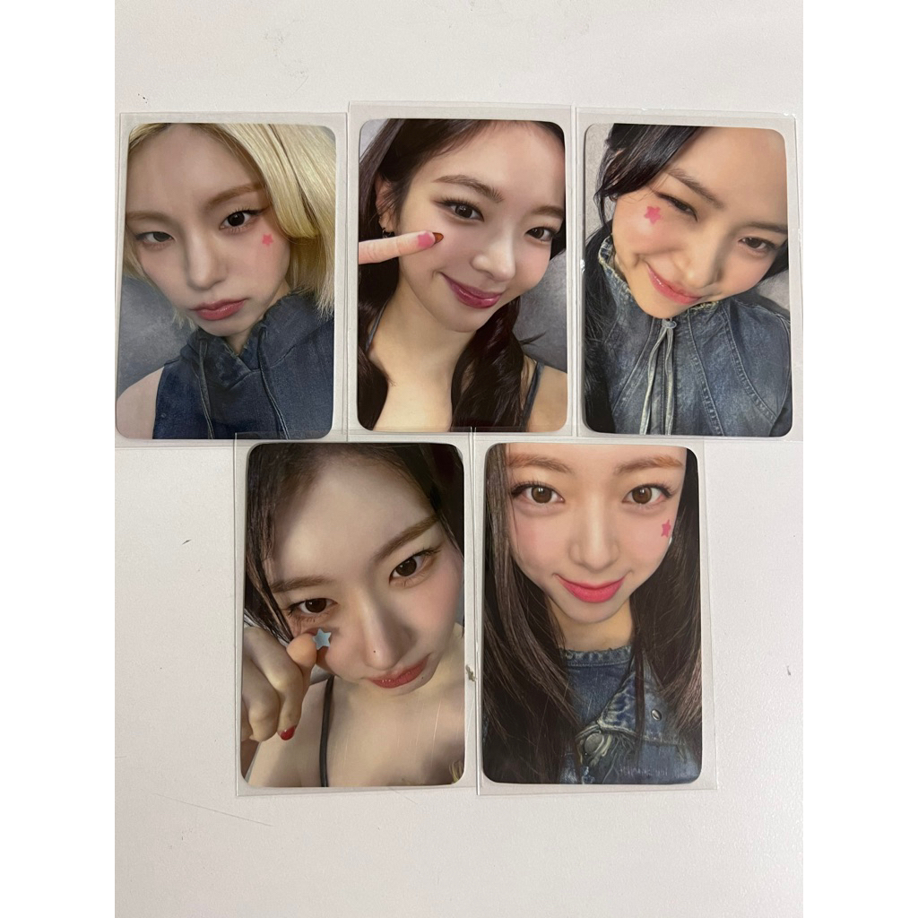 Card Itzy Tunnel Viision Chính hãng yeji Yuna Ryujin Lia Chaeryeong